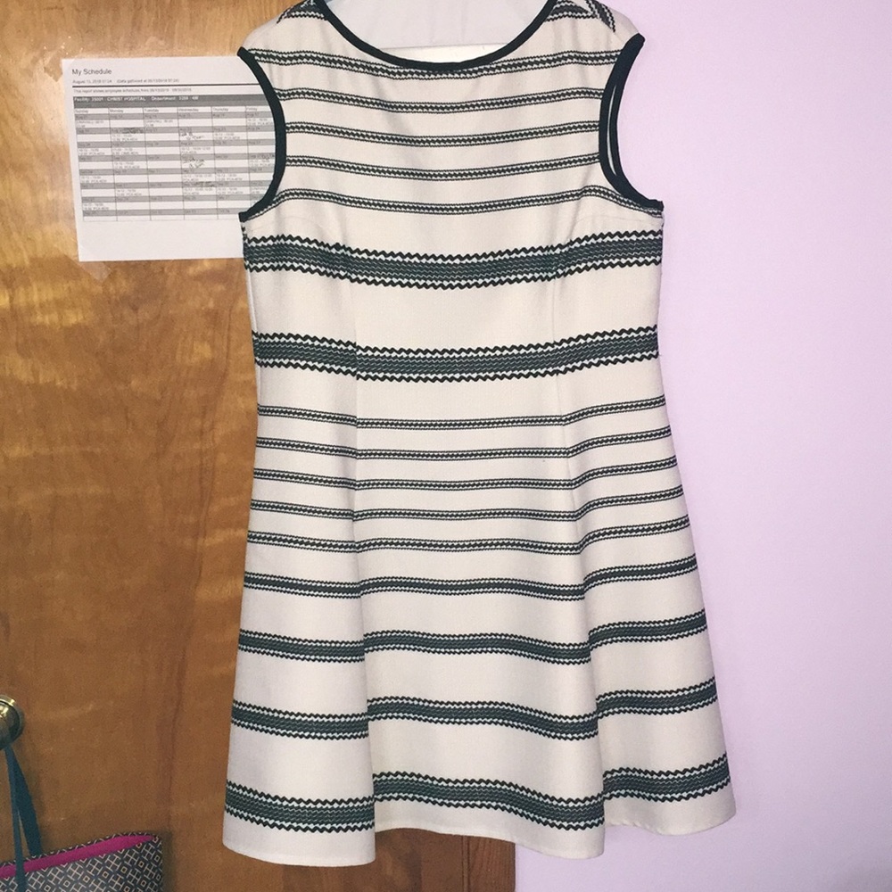 Black and white dress